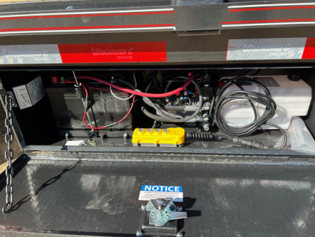 New 2026 Diamond C Trailers 35' FMAX212DT Gooseneck Hydraulic Tail Flatbed Trailer