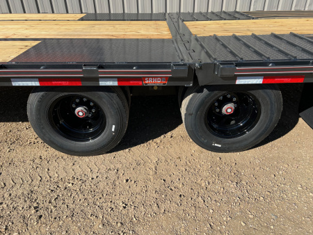 New 2026 Diamond C Trailers 35' FMAX212DT Gooseneck Hydraulic Tail Flatbed Trailer