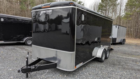 New 2024 Homesteader Trailers 7x16 blk Cargo / Enclosed Trailer