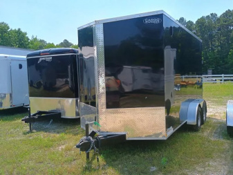 New 2025 Cargo Express 7X14 XL SE FLAT TOP Cargo / Enclosed Trailer