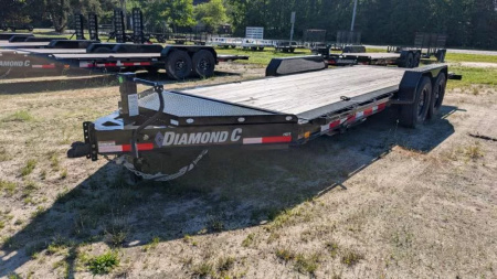 New 10395 2024 22630 Diamond C Trailers HDT 20' FULL TILT 207 Tilt Trailer