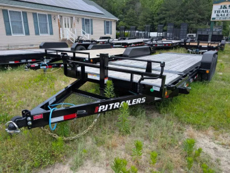 New 7995 -300 2024 PJ Trailers T6 20' PART TILT 14K Tilt Trailer