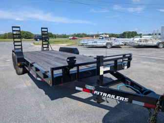 New 2025 PJ Trailers CC 20'  EQUIPMENT14K  Equipment Trailer