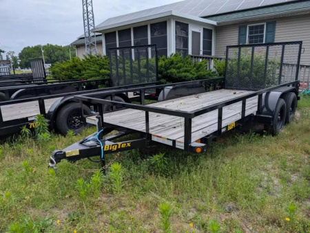 New 3995 2024 Big Tex Trailers 77X16 UT TA Utility Trailer