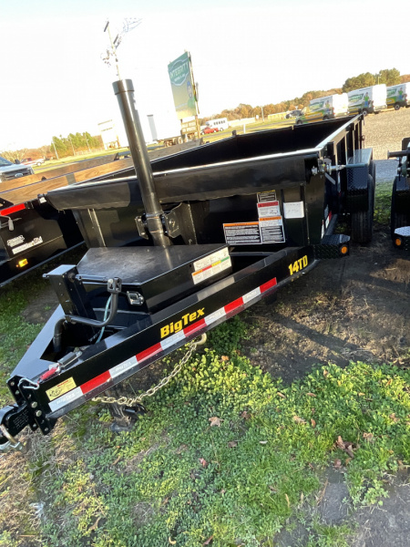 New 2025 Big Tex Trailers 22876 14' LP TELE DUMP 14K Dump Trailer