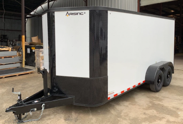 New 2025 Arising 7X16 TA V NOSE RAMP 7K 6'6  Cargo / Enclosed Trailer
