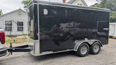 New 2025 Homesteader Trailers CHALLENGER 7X14 TA RAMP 7K Cargo / Enclosed Trailer