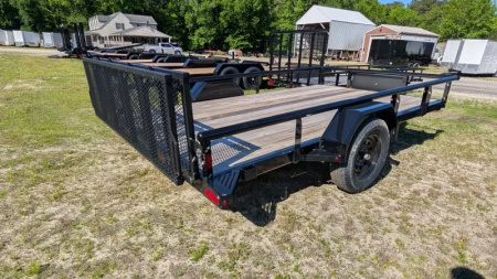 New 2025 Diamond C Trailers psa 83x12 blk Utility Trailer