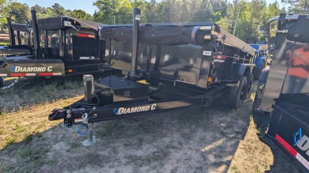 New 2025 Diamond C Trailers MDT 77X12 2 -6K 24   Dump Trailer