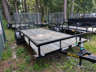 New 2025 Big Tex Trailers 83x14 Utility Trailer