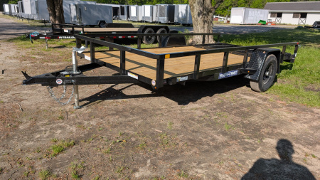 New 23476 2025 Sure-Trac 7x14 Utility Trailer
