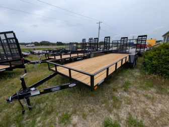 New 2025 AMO 82x20 Utility Trailer