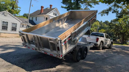 New 2026 Nordtek Trailers Nordtek 82x16 Alum dump 2' sides  Dump Trailer
