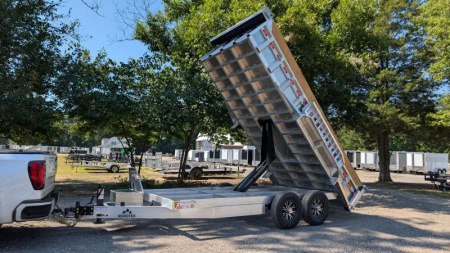 New 2026 Nordtek Trailers Nordtek 82x16 Alum dump 2' sides  Dump Trailer