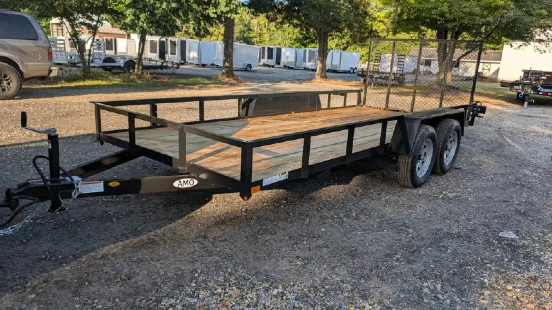 New 2026 American Manufacturing Operations (AMO) 76x16 ta 2brk  Utility Trailer
