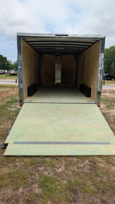 New 2025 Arising 8.5 x16 white 7k Cargo / Enclosed Trailer23681