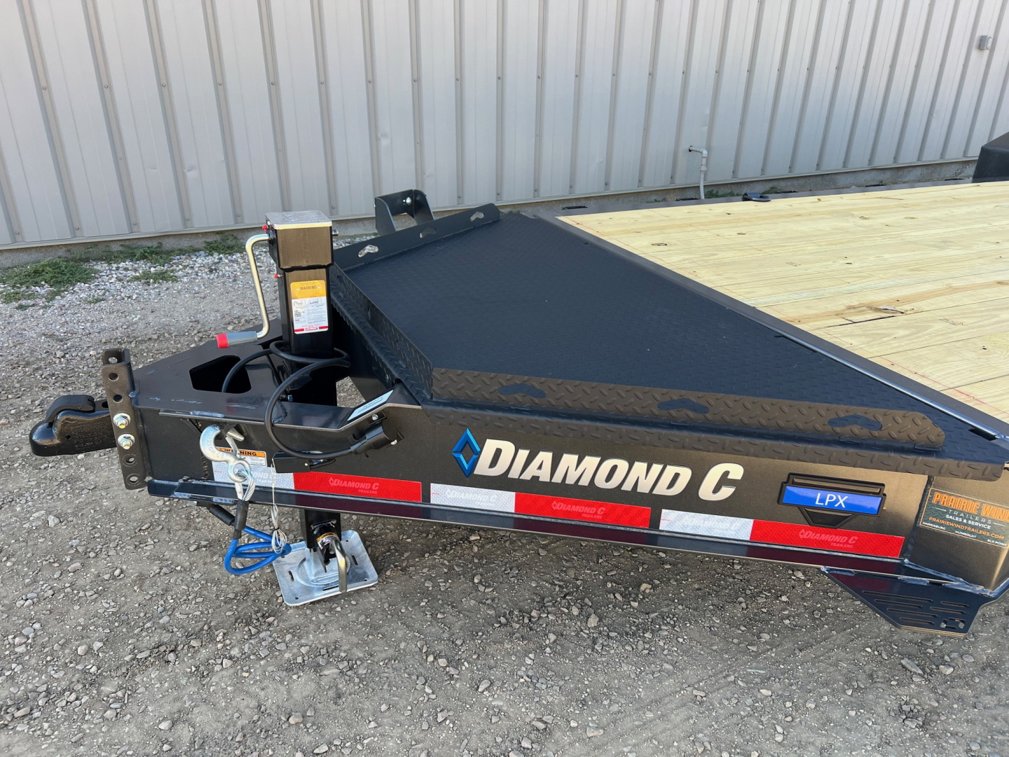 New 2026 Diamond C Trailers 22' LPX207 Equipment Trailer