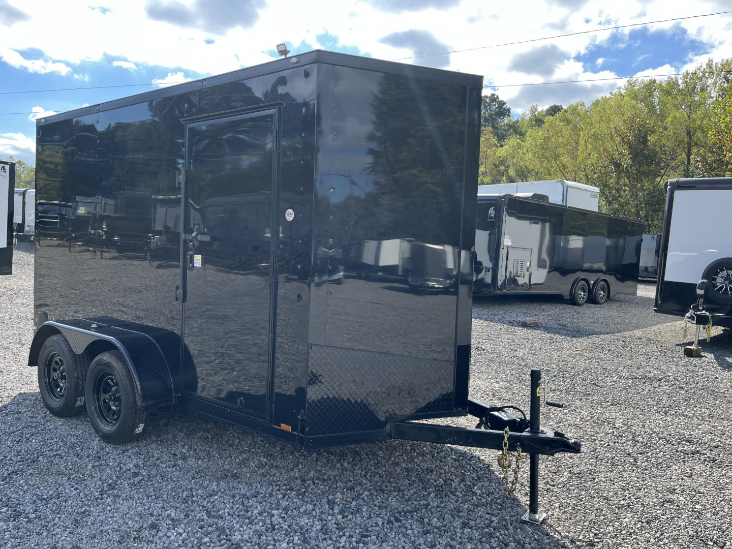 New 2026 Spartan 6X12 Enclosed Trailer, PRO-SERIES Package, Tube Steel Frame, PolyCor Exterior, StableDeck, 7' Interior, 7K GVWR, Tandem Axle