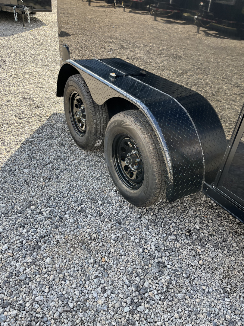 New 2026 Spartan 6X12 Enclosed Trailer, PRO-SERIES Package, Tube Steel Frame, PolyCor Exterior, StableDeck, 7' Interior, 7K GVWR, Tandem Axle