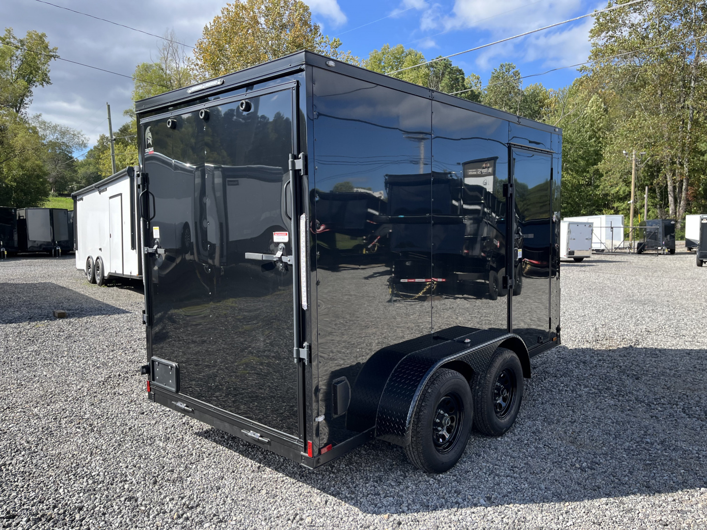 New 2026 Spartan 6X12 Enclosed Trailer, PRO-SERIES Package, Tube Steel Frame, PolyCor Exterior, StableDeck, 7' Interior, 7K GVWR, Tandem Axle