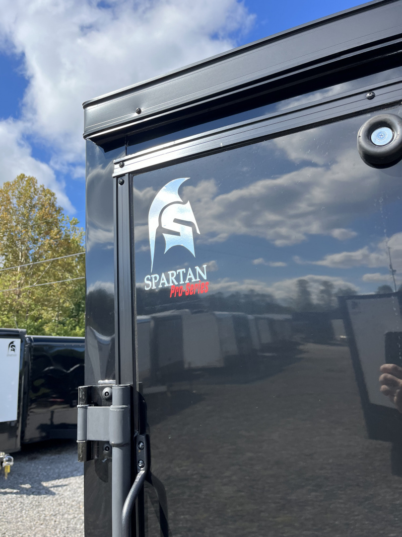 New 2026 Spartan 6X12 Enclosed Trailer, PRO-SERIES Package, Tube Steel Frame, PolyCor Exterior, StableDeck, 7' Interior, 7K GVWR, Tandem Axle