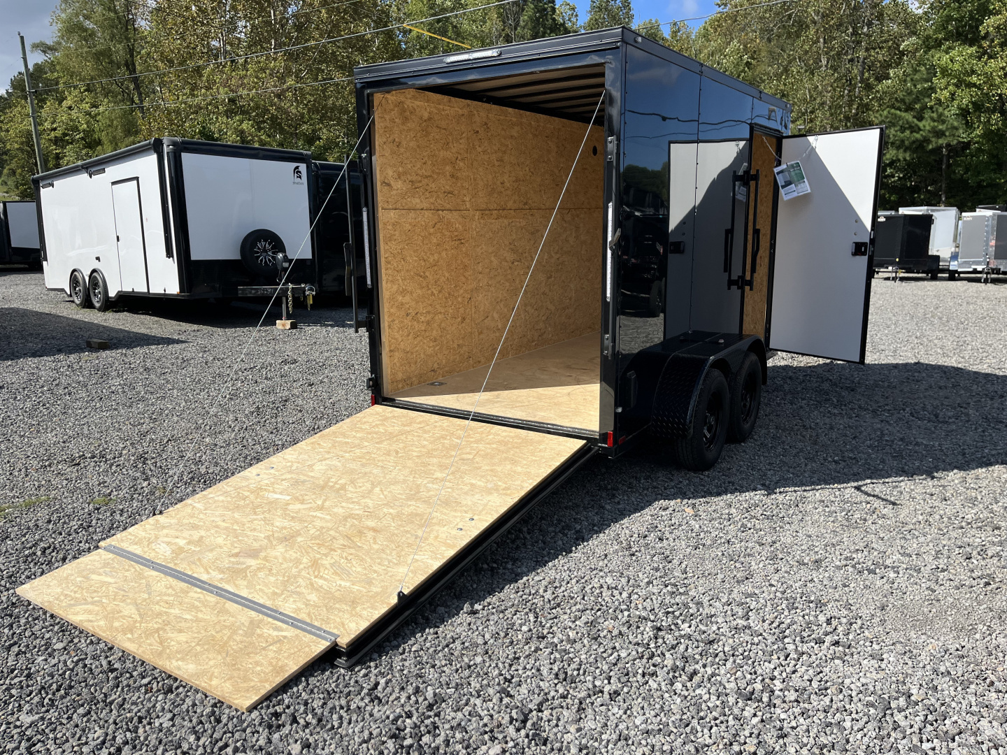 New 2026 Spartan 6X12 Enclosed Trailer, PRO-SERIES Package, Tube Steel Frame, PolyCor Exterior, StableDeck, 7' Interior, 7K GVWR, Tandem Axle