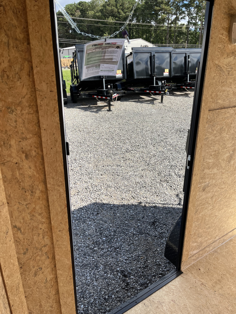 New 2026 Spartan 6X12 Enclosed Trailer, PRO-SERIES Package, Tube Steel Frame, PolyCor Exterior, StableDeck, 7' Interior, 7K GVWR, Tandem Axle