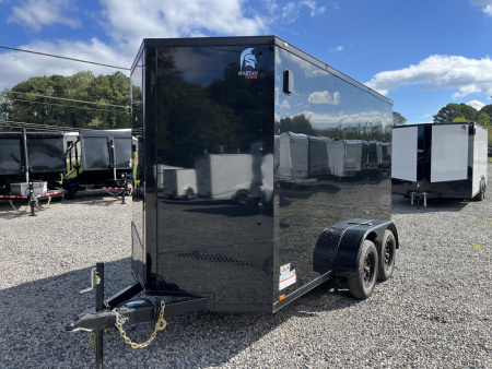 New 2026 Spartan 6X12 Enclosed Trailer, PRO-SERIES Package, Tube Steel Frame, PolyCor Exterior, StableDeck, 7' Interior, 7K GVWR, Tandem Axle