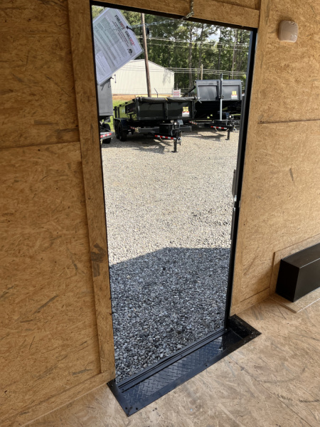 New 2026 Spartan Cargo 8.5x16 Enclosed Trailer, White PolyCor With Black Trim, 10K GVWR, 7' Interior, 54" Triple Tube Tongue, 1-Piece Aluminum Roof, StableDeck