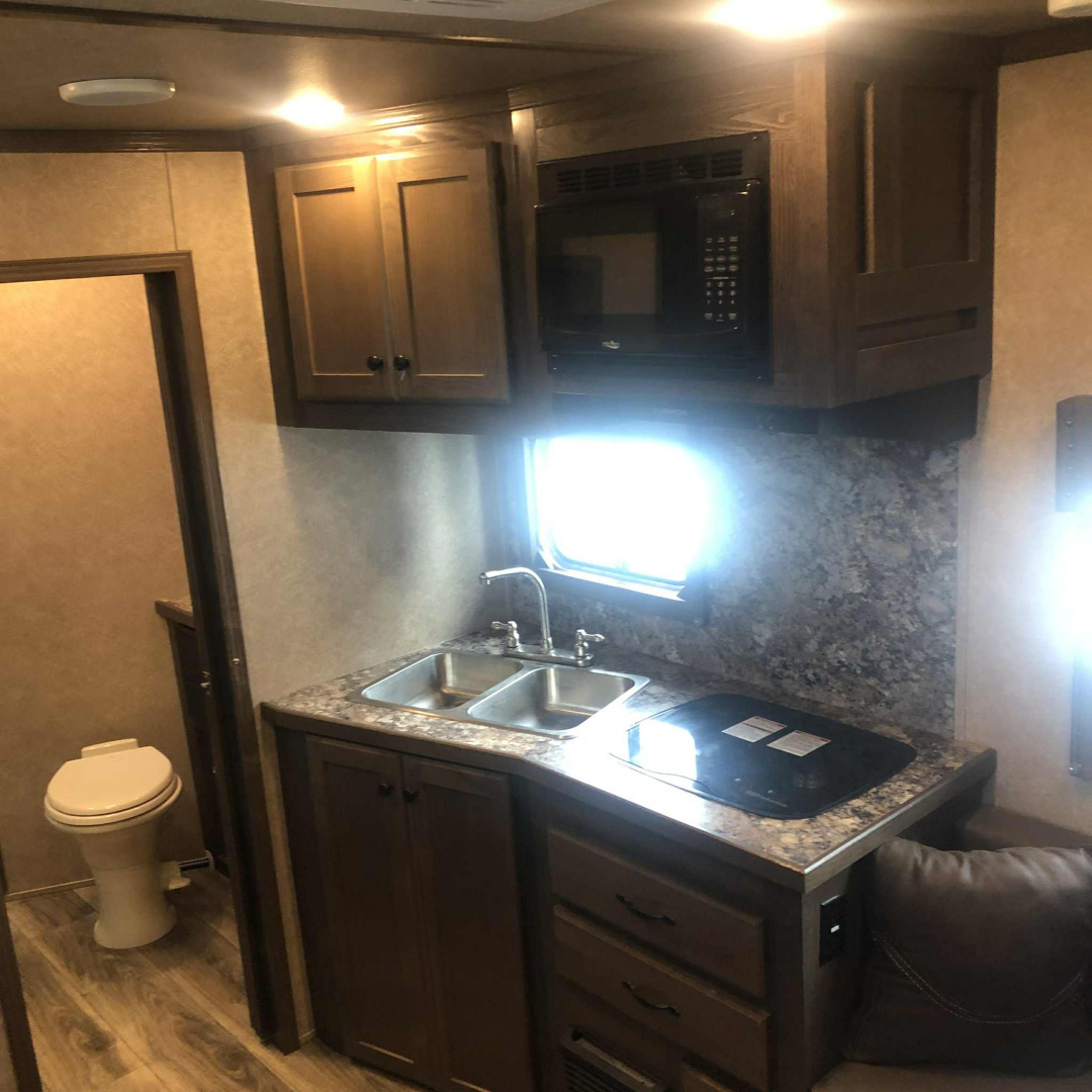 Used 2024 Lakota Charger Stock Combo Horse Trailer