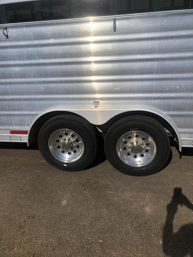 Used 2024 Lakota Charger Stock Combo Horse Trailer