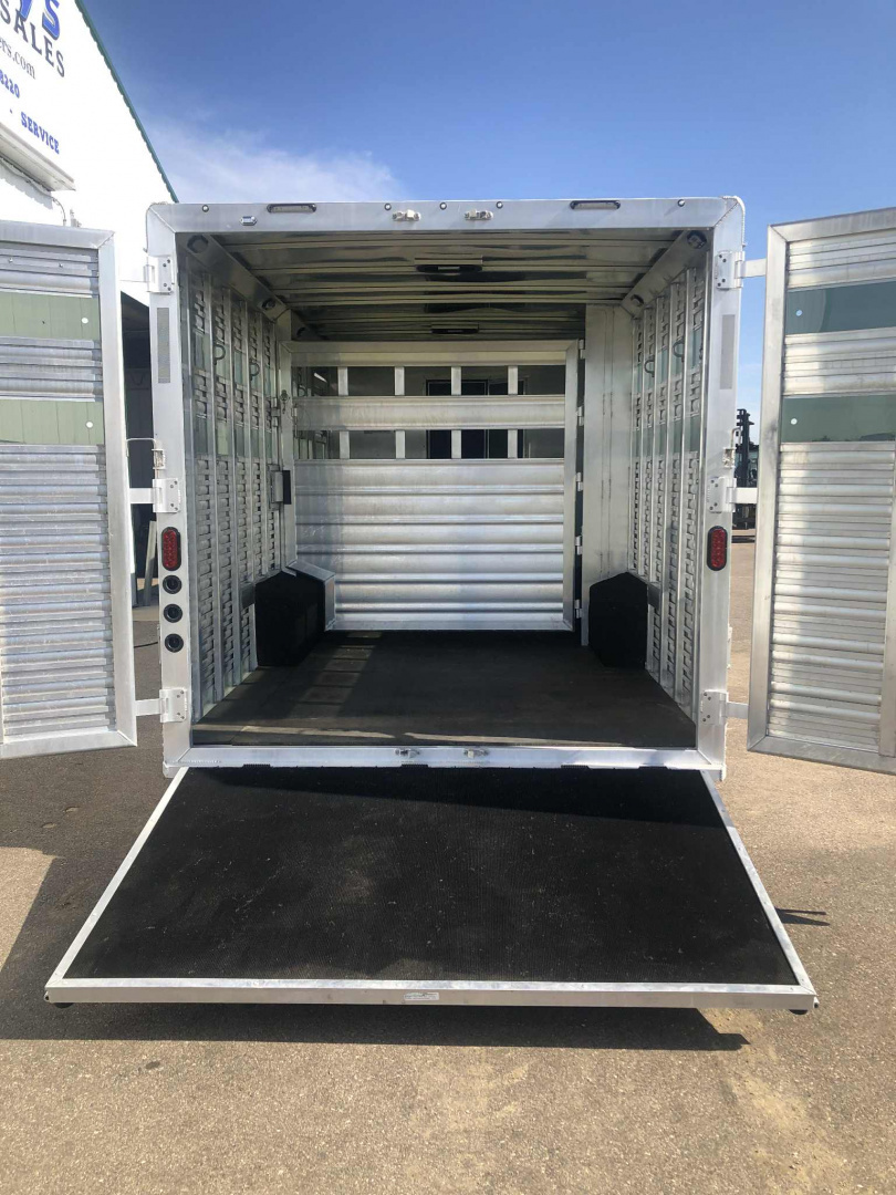 Used 2024 Lakota Charger Stock Combo Horse Trailer