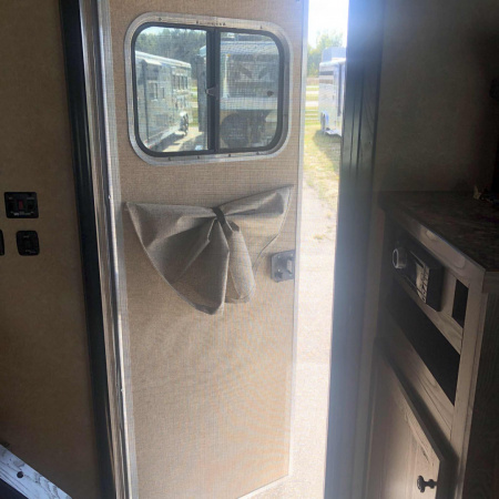Used 2024 Lakota Charger Stock Combo Horse Trailer