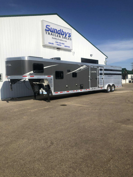Used 2024 Lakota Charger Stock Combo Horse Trailer