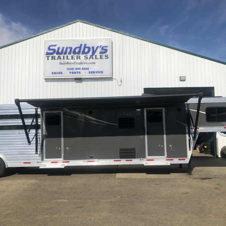 Used 2024 Lakota Charger Stock Combo Horse Trailer