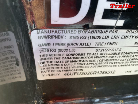 New 2024 Diamond C Trailers 8.5FT X 30FT 18K GVW Flatbed Trailer