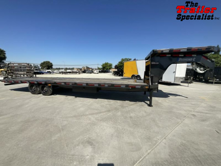 New 2024 Diamond C Trailers 8.5FT X 30FT 18K GVW Flatbed Trailer