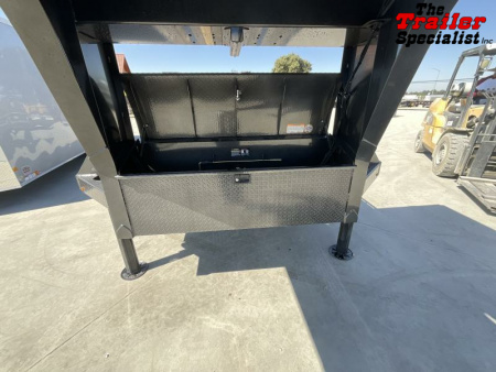 New 2024 Diamond C Trailers 8.5FT X 30FT 18K GVW Flatbed Trailer