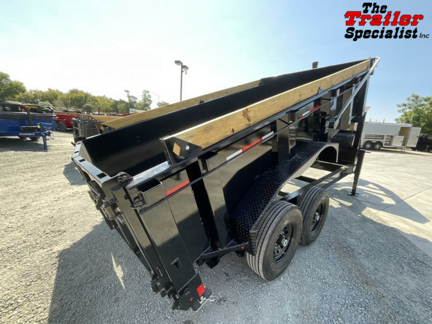New 2025 Diamond C Trailers 7FT X 14FT 14.9K GVW Dump Trailer