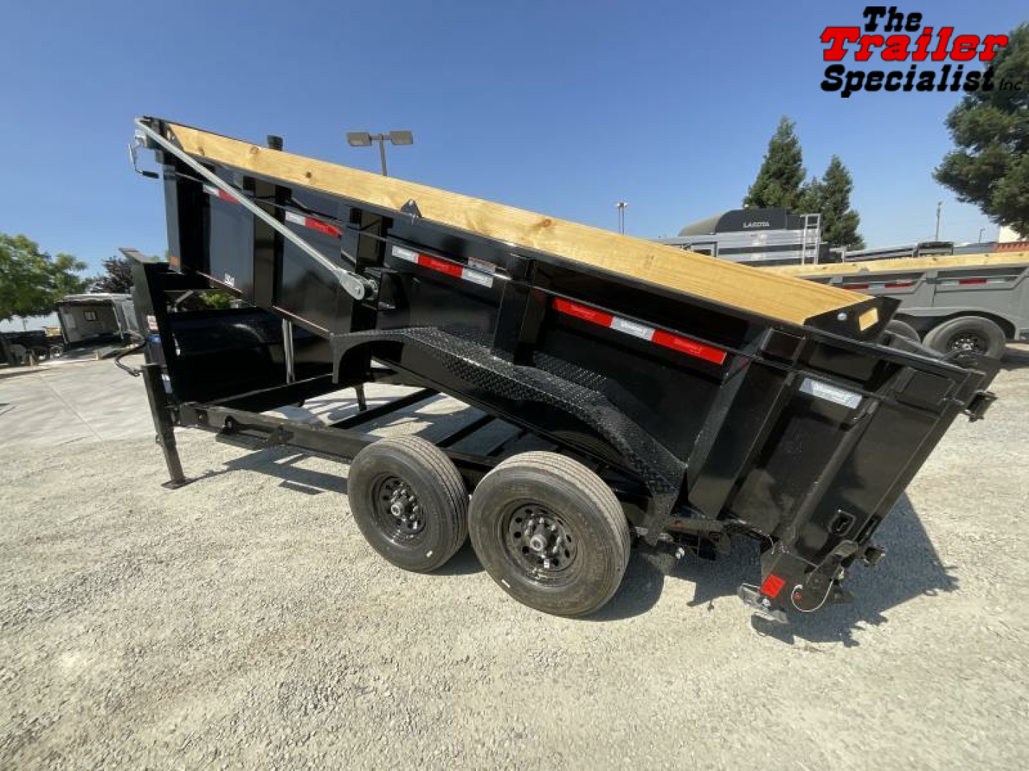 New 2025 Diamond C Trailers 7FT X 14FT 14.9K GVW Dump Trailer