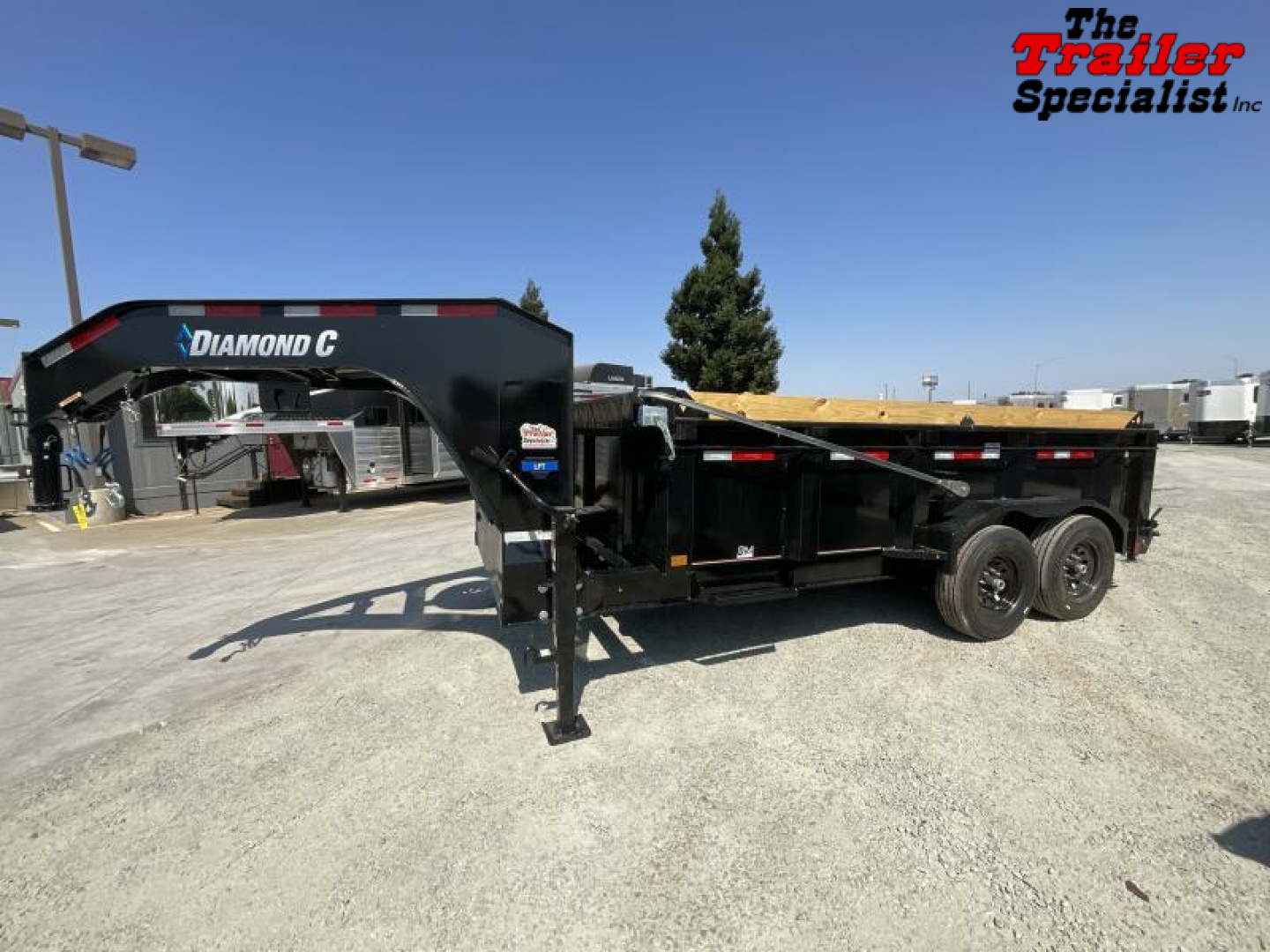 New 2025 Diamond C Trailers 7FT X 14FT 14.9K GVW Dump Trailer