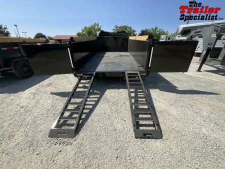New 2025 Diamond C Trailers 7FT X 14FT 14.9K GVW Dump Trailer