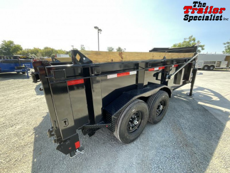 New 2025 Diamond C Trailers 7FT X 14FT 14.9K GVW Dump Trailer