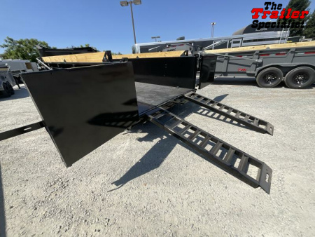 New 2025 Diamond C Trailers 7FT X 14FT 14.9K GVW Dump Trailer