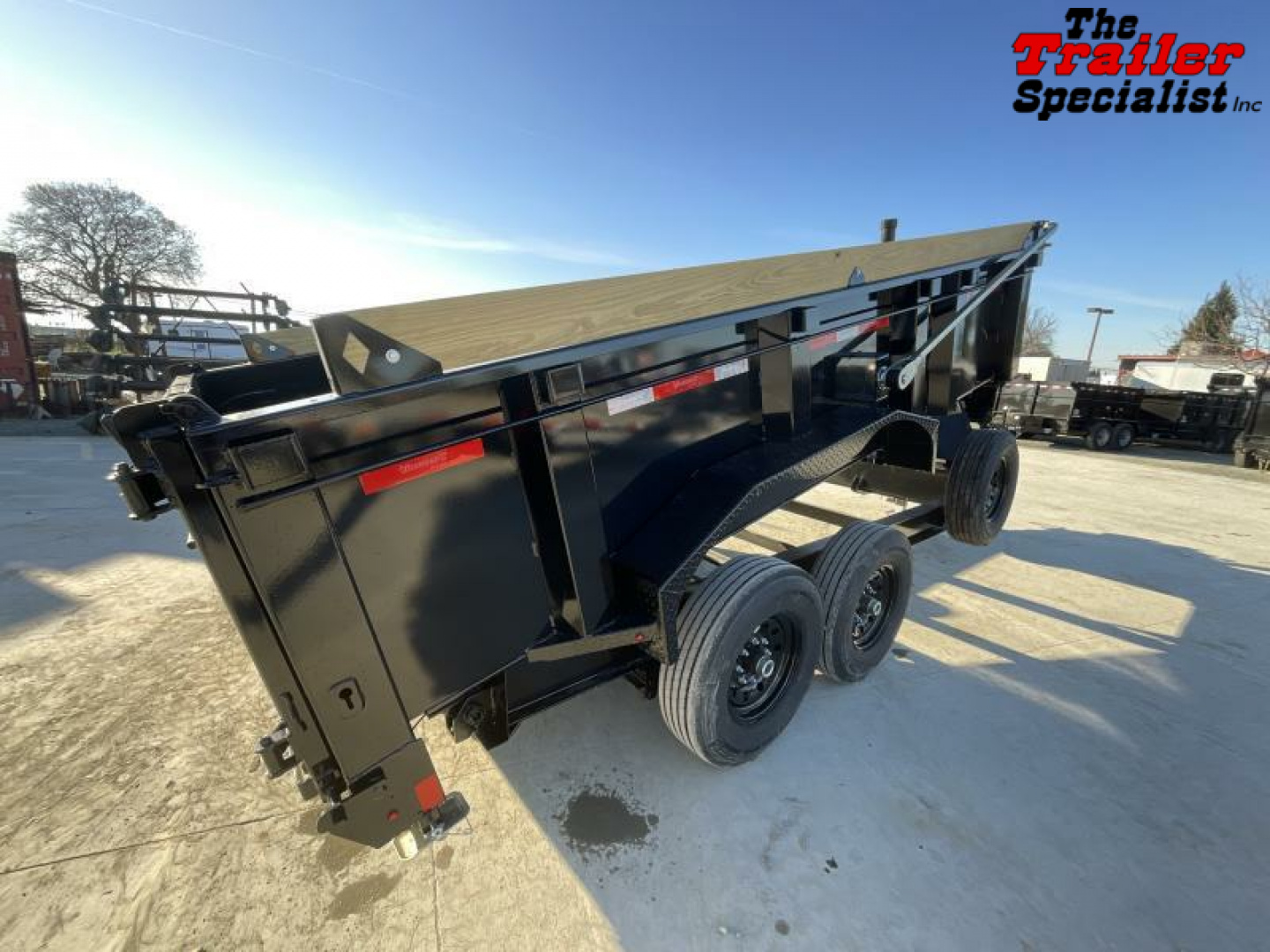 New 2025 Diamond C Trailers 7FT X 14FT 14.9K GVW Dump Trailer