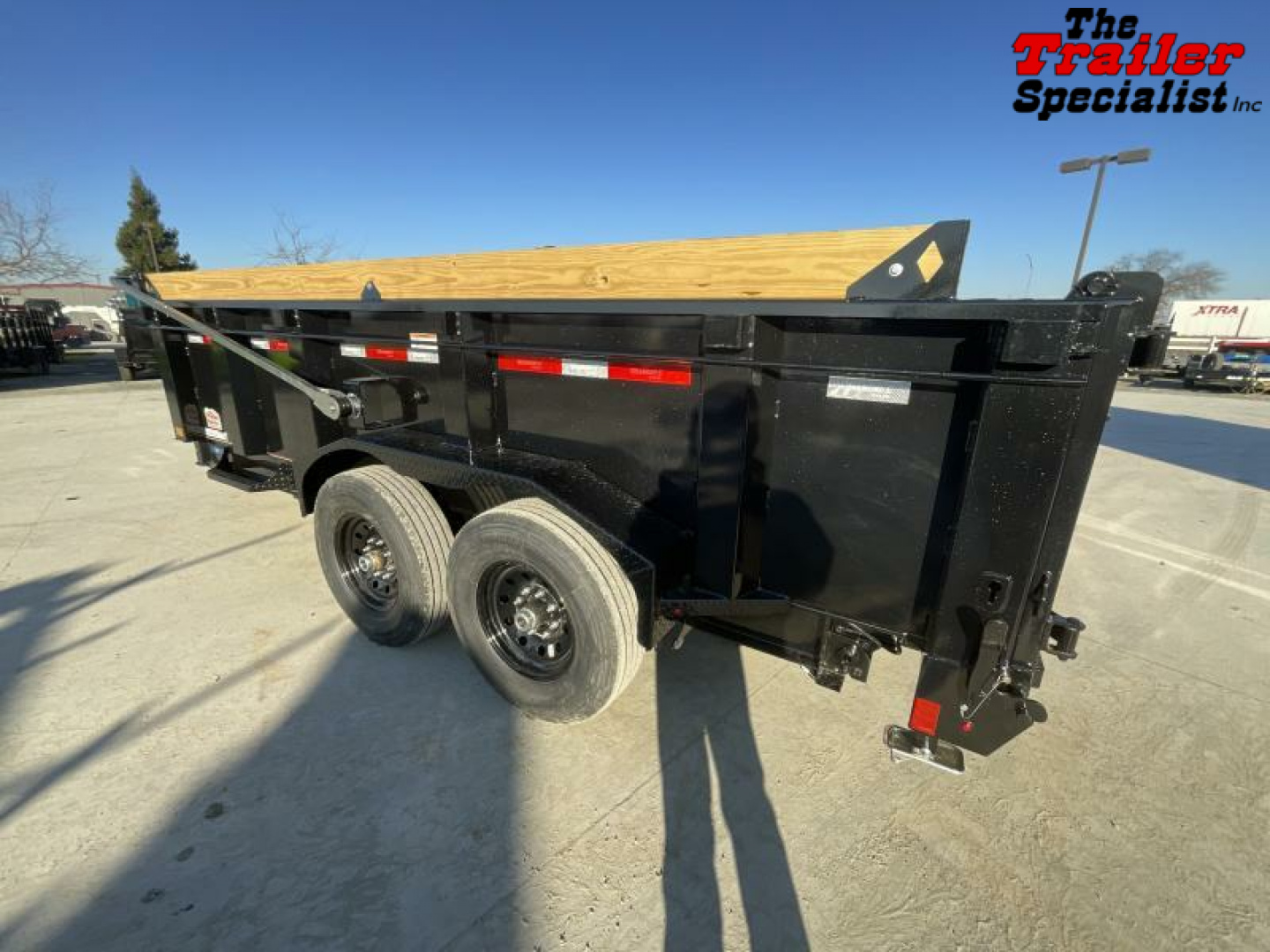 New 2025 Diamond C Trailers 7FT X 14FT 14.9K GVW Dump Trailer