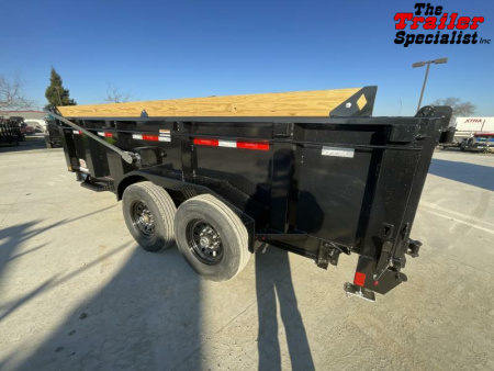 New 2025 Diamond C Trailers 7FT X 14FT 14.9K GVW Dump Trailer