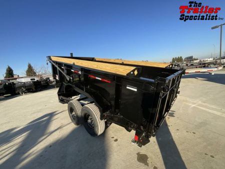 New 2025 Diamond C Trailers 7FT X 14FT 14.9K GVW Dump Trailer