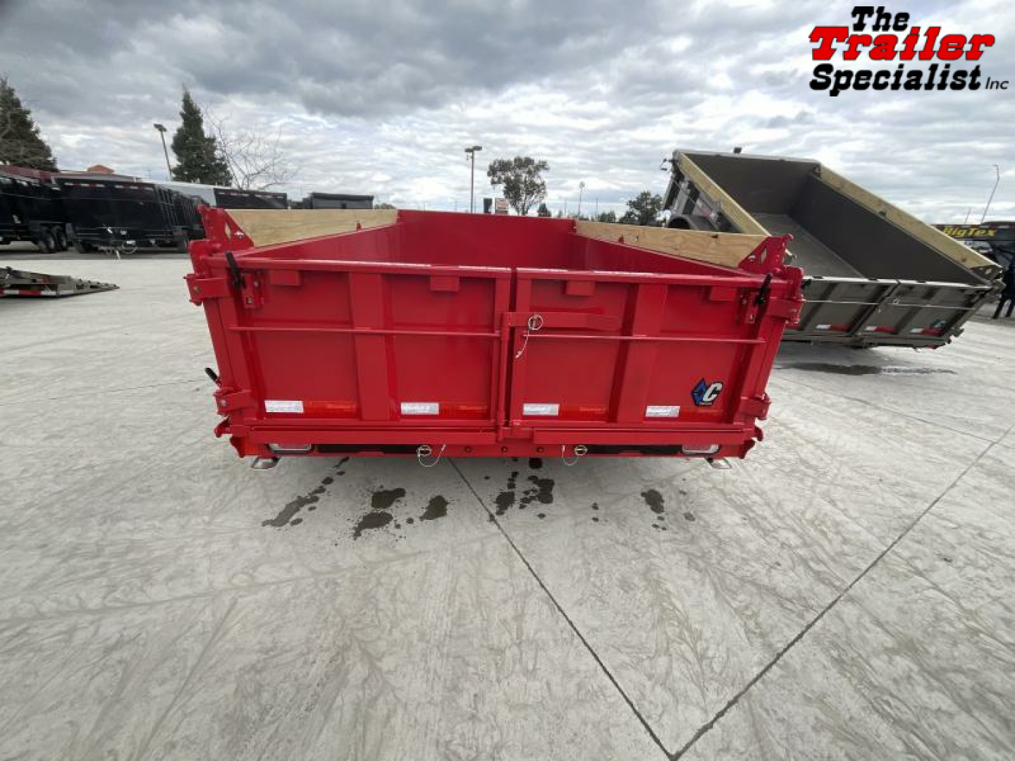 New 2025 Diamond C Trailers 6.5FT X 12FT 9890 GVW TA PACESETTER Dump Trailer