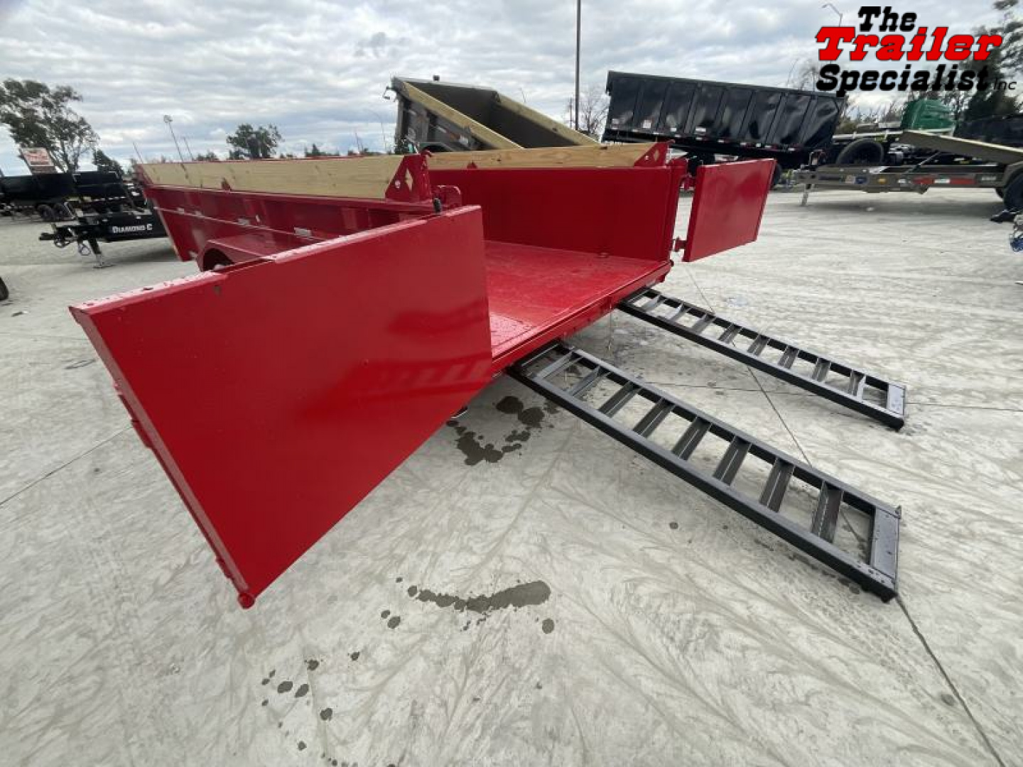 New 2025 Diamond C Trailers 6.5FT X 12FT 9890 GVW TA PACESETTER Dump Trailer